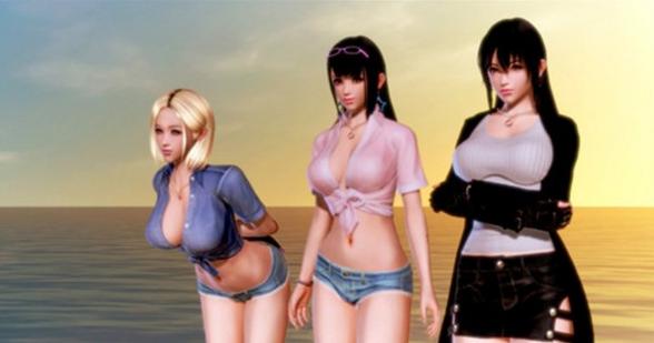 【经典游戏】性感沙滩4豪华中文版+很多角色很多衣服+插件(PC